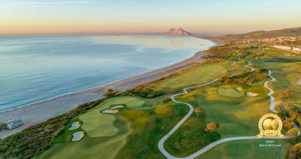 la-hacienda-links-golf-resort-mejor-campo-españa Panoramic views of the Links course at La Hacienda Links Golf Resort